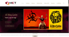 Desktop Screenshot of madridesteatro.com